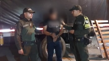 Un operativo en la vía