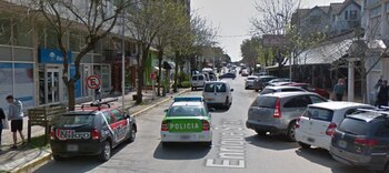 La cuadra donde robaron la perfumerÃa