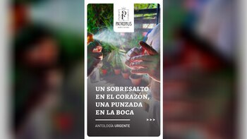 "Un sobresalto en el corazón,