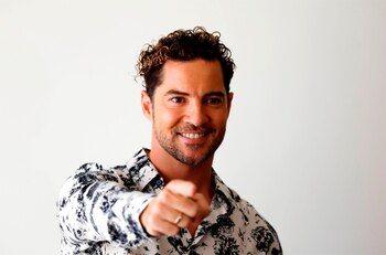 El cantante español David Bisbal