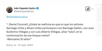 Iván Cepeda insistió en 2020