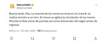 (X/ @MetroCDMX)