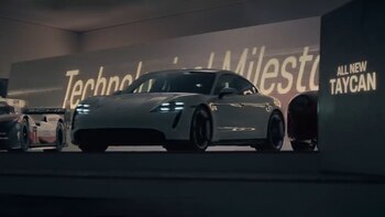 El Taycan, el primer eléctrico
