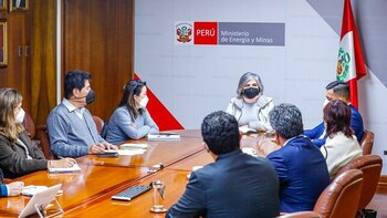 Reunión entre titular del Minem