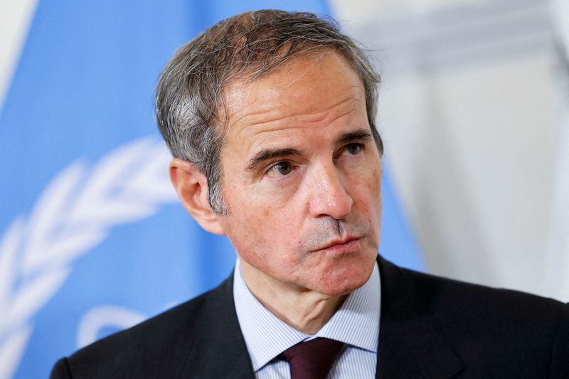 FOTO DE ARCHIVO: El director general del OIEA, Rafael Grossi, en la Cancillería austriaca en Viena, Austria, el 25 de junio de 2025 (REUTERS/Lisa Leutner/Foto de archivo)