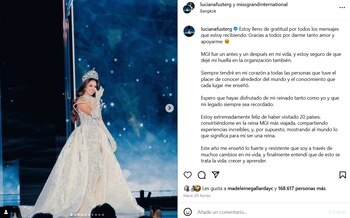 El mensaje de despedida de