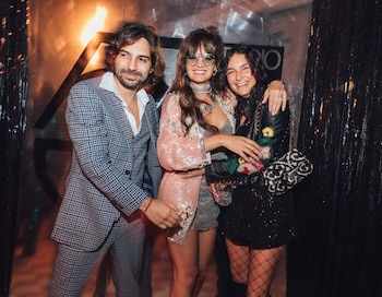 Sebastián Eslava y Patricia Vásquez