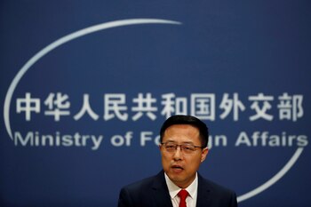 Chinese Foreign Ministry spokesman Zhao