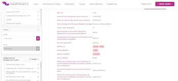 Erandi Isabel López Herrería recibe una remuneración de 145 mil 322.51 pesos, quien está al frente del Colegio de Veracruz.