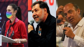 Sheinbaum, Calderón y Zaldívar fueron