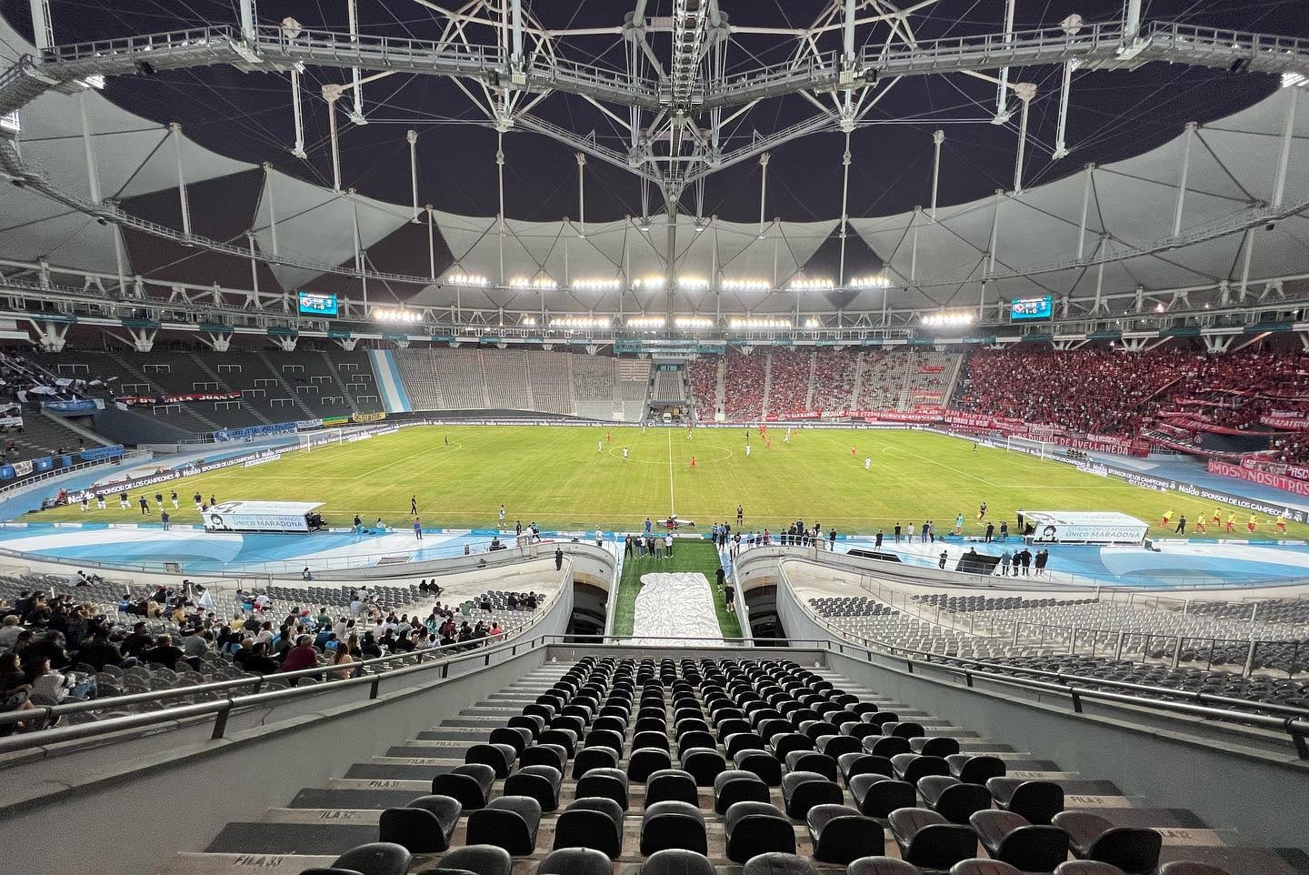 El video de las obras en el estadio Único Diego Armando Maradona de La Plata: la chance de que sea sede del Mundial 2030