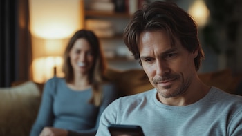 Carlos, Manuela y Milena (amores