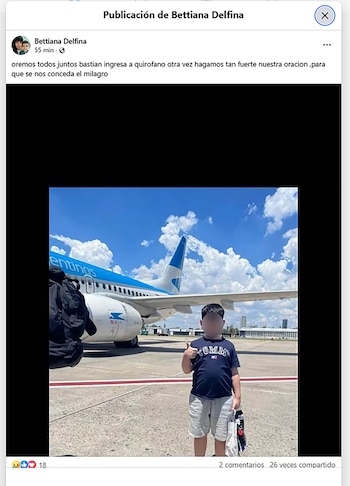 El pedido de los familiares