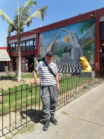 El comerciante peruano Roberto Valerio