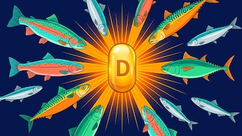 Los pescados que más vitamina D aportan al organismo
