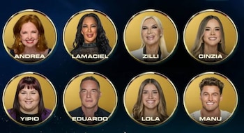 Yanina Zilli y Cinzia Francischiello lideraron la placa de nominados, siendo las más votadas por sus compañeros en la casa