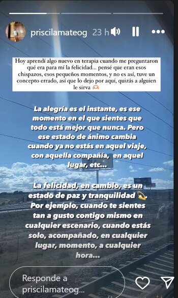 Priscila Mateo, pareja de Julián