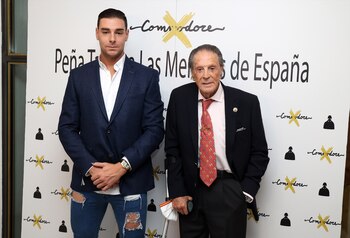 Jaime Ostos y su hijo