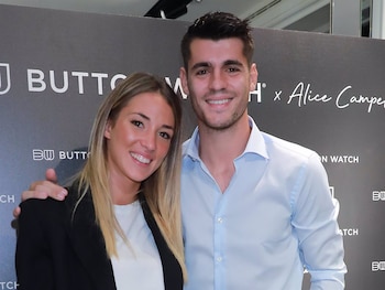 Alice Campello y Álvaro Morata
(Europa