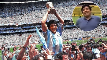 Una tormenta tropical, un vuelo de alto riesgo y un gol mítico que no vio: la increíble historia del regreso de Maradona al Azteca