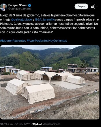 El empresario indicó que esta