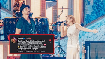 Abril Zignago interpreta “Fuiste tú” junto a Ricardo Arjona en el Estadio Nacional de Lima, marcando su primera aparición ante una multitudinaria audiencia.