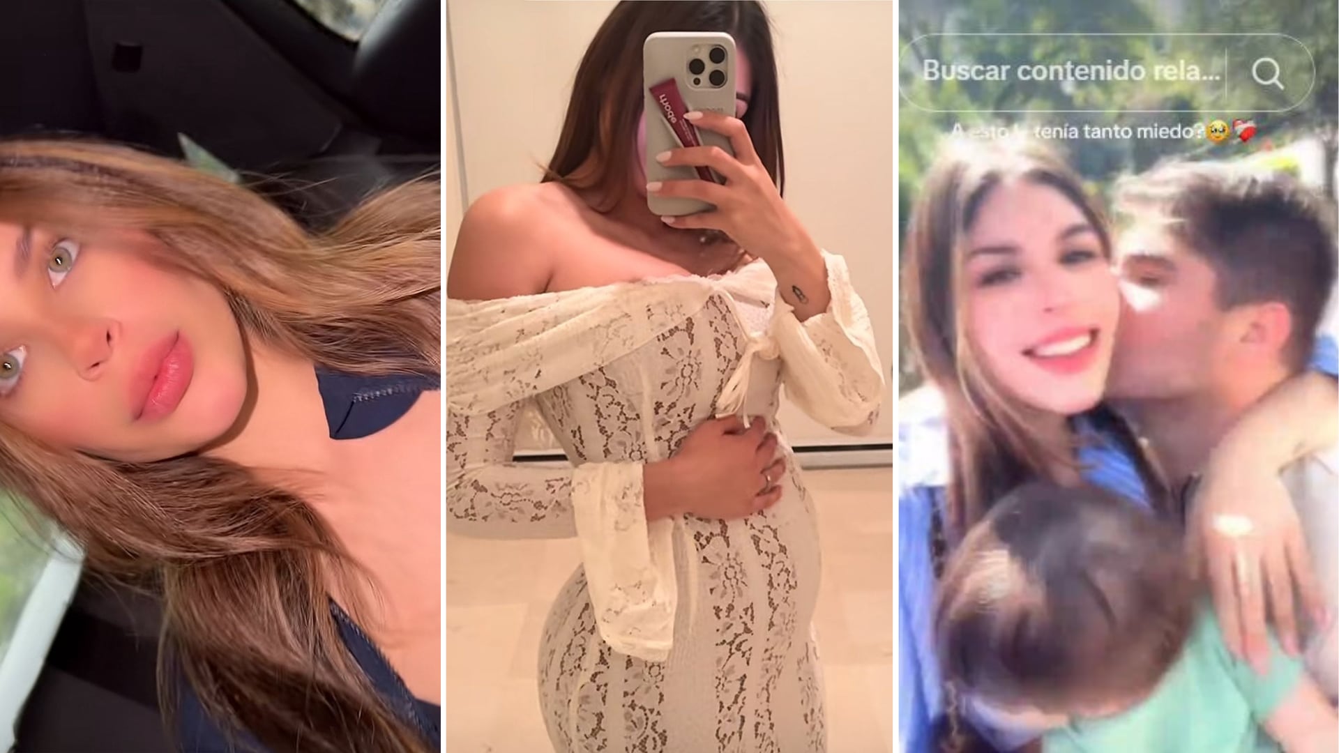 El embarazo y matrimonio de Carolina acentuó los conflictos familiares, convirtiéndose en el principal punto de quiebre dentro del hogar. (Fotos: Redes Carolina Flores)