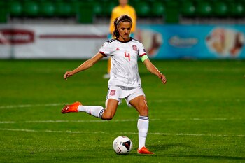 La jugadora Irene Paredes. EFE/Pedro González/Archivo