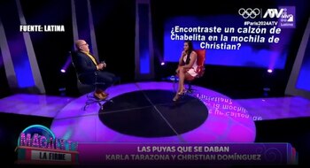 Karla Tarazona y la vez