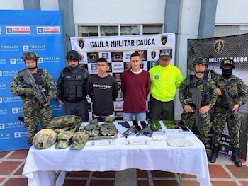 Alias “Niche”, señalado como cabecilla de zona de la subestructura Uldar Cardona Rueda, fue dado de baja durante el operativo en Caucasia -crédito @ABDELAESPRIELLA/X