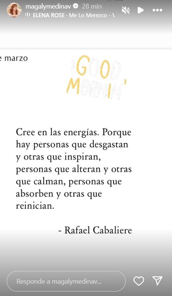 El mensaje de Magaly Medina.