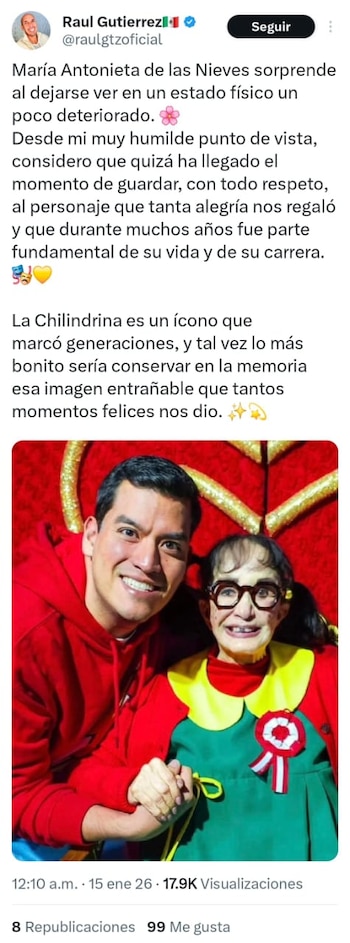 La fotografía encendió las alarmas