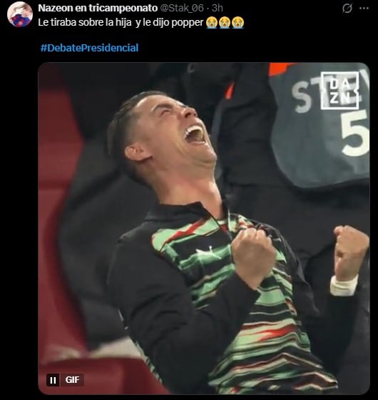 Debate presidencial EN VIVO: lo más viral en redes tras los momentos más polémicos. Captura: X.