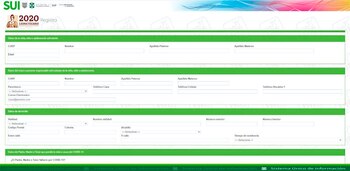 Portal de solicitud de la