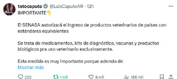 La medida fue anticipada en