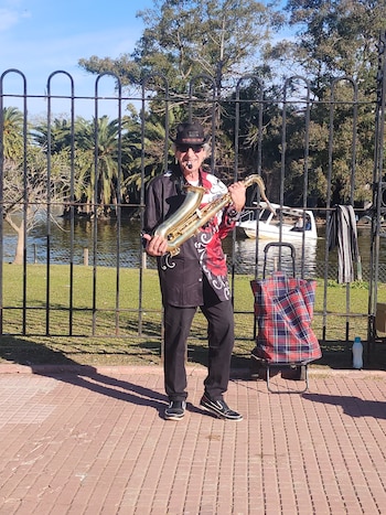 Antonio Luis BRUNACCI, artista callejero