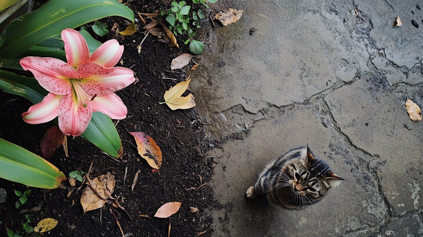 La ingestión o el simple contacto con lirios puede causar insuficiencia renal fatal en gatos en menos de tres días (Imagen Ilustrativa Infobae)