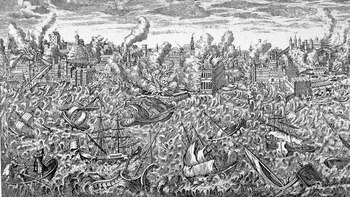 La historia del tsunami de