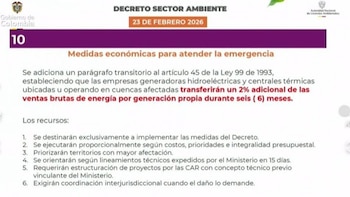 El Ministerio de Ambiente exige