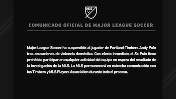 Comunicado MLS.