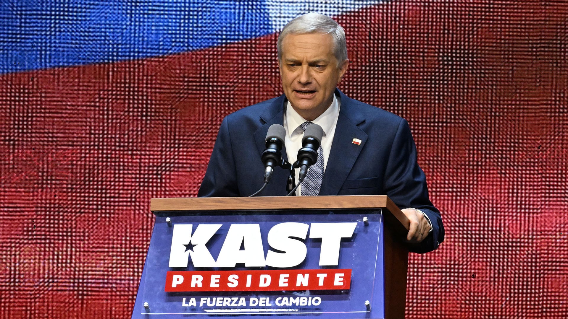 José Antonio Kast, presidente electo de Chile (Eitan ABRAMOVICH / AFP)