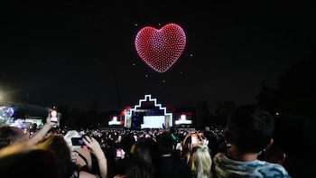 Un show navideño a gran