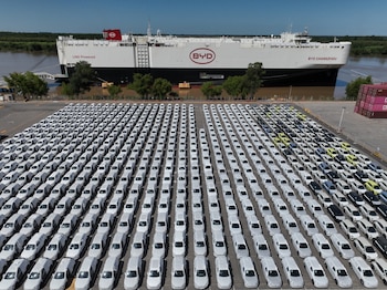 El impacto del barco de