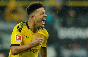 Jadon Sancho se transformó en