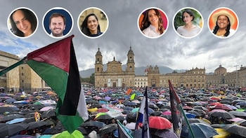 Marchas del 14 de octubre desataron un choque político entre el Pacto Histórico y el Centro Democrático por asistencia y reclamos sociales
