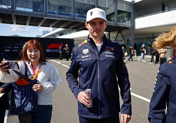 Verstappen en Suzuka en la