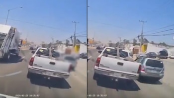 Cámaras de seguridad captaron el