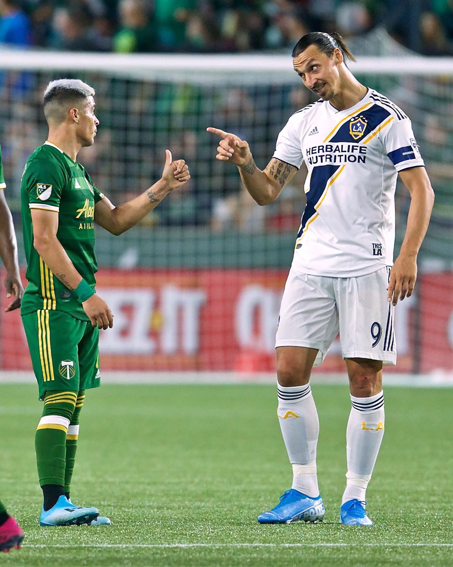 Brian Fernández contó detalles de su desopilante cruce con Zlatan Ibrahimovic