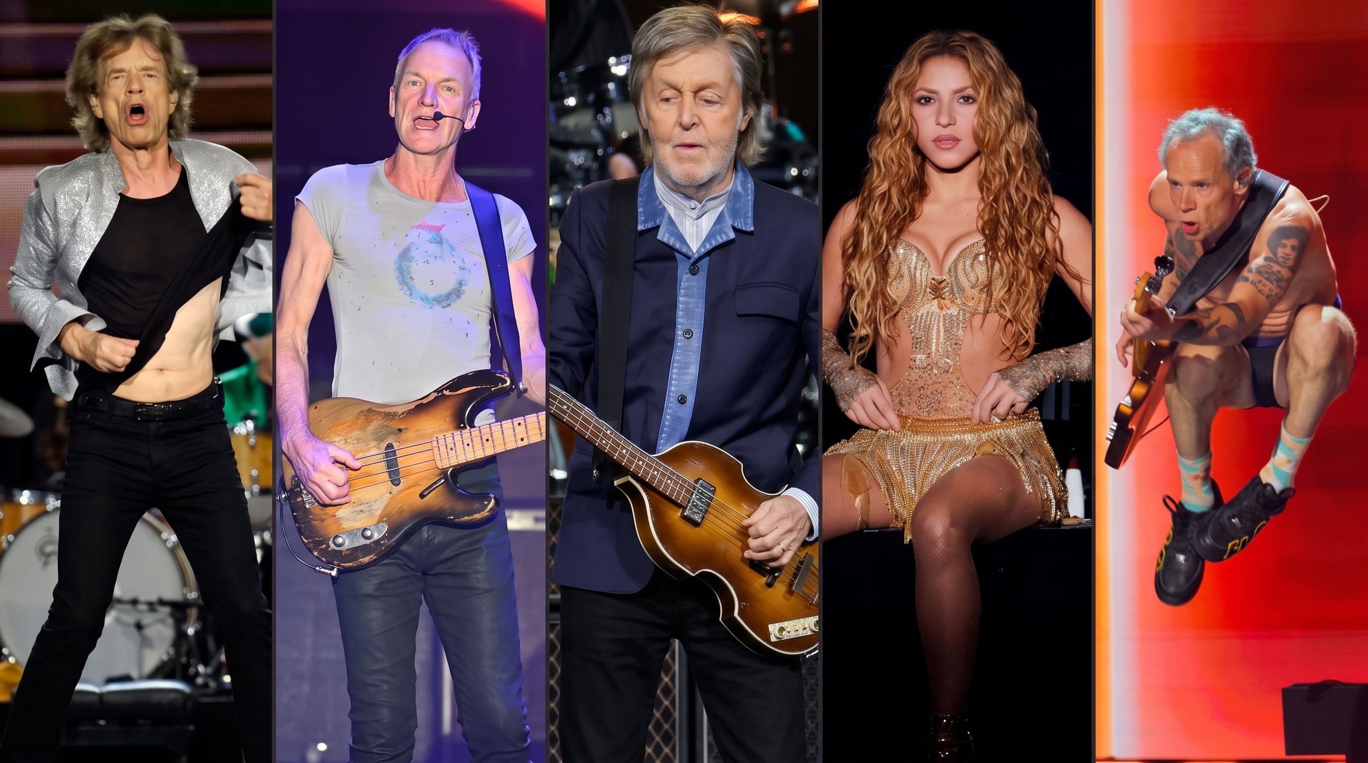 Los músicos Mick Jagger, Sting, Paul McCartney, Shakira y Flea han practicado yoga y meditación a lo largo de los últimos años (Imagen Ilustrativa Infobae)