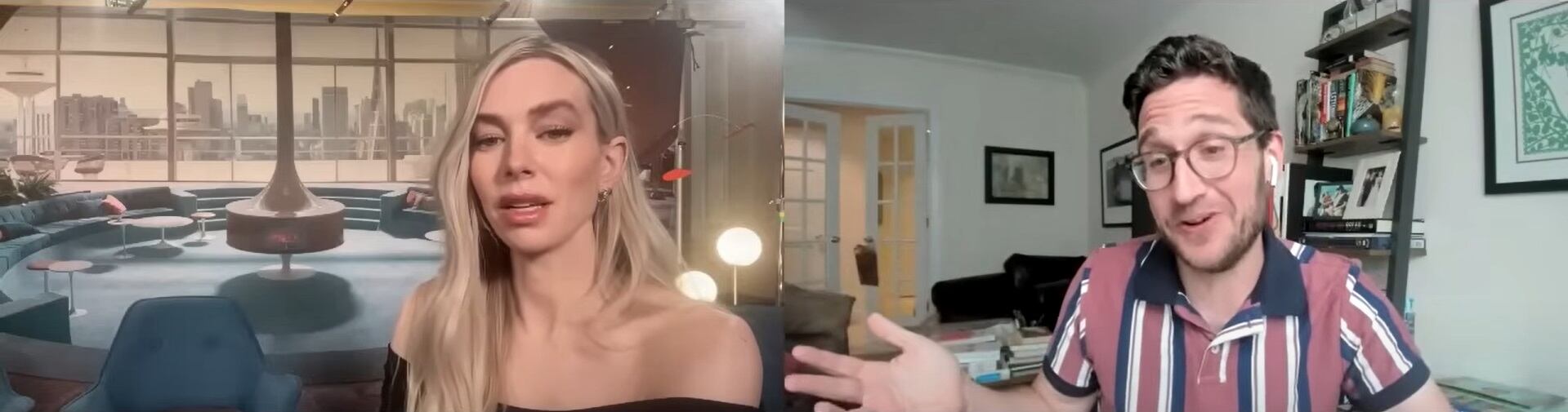 Vanessa Kirby trabajó con especialistas para diferenciar los poderes de Sue Storm en el universo Marvel (YouTube: Josh Horowitz)